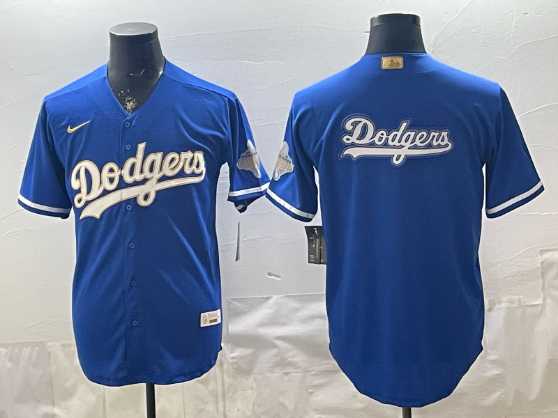 Men Los Angeles Dodgers blank blue Game 2026 Nike MLB Jersey 04080015